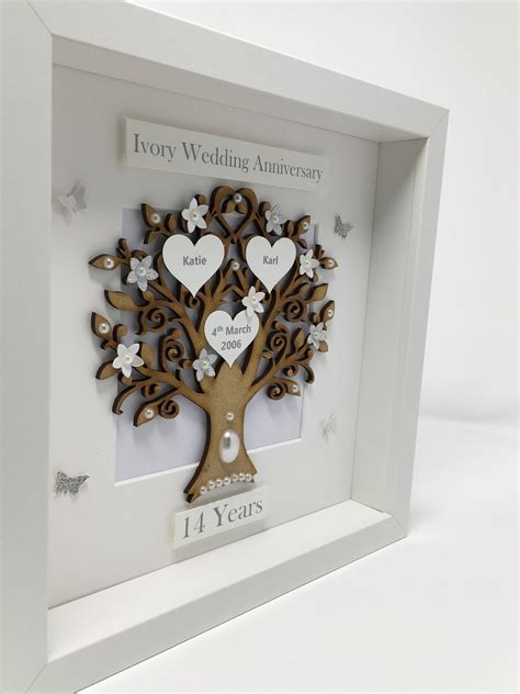 14 year wedding anniversary present